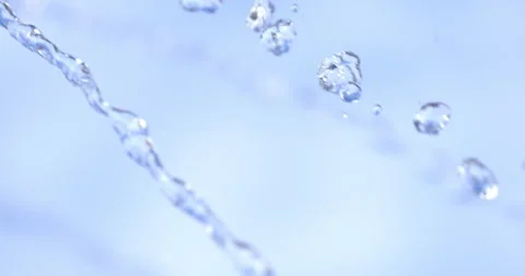 Macro of micro particles molecules analyzed with microscope in laboratory Video stock 269406823