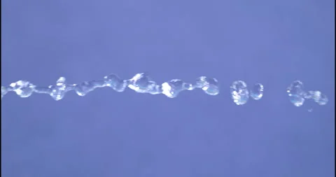 Macro of micro particles molecules analyzed with microscope in laboratory Video stock 269407590