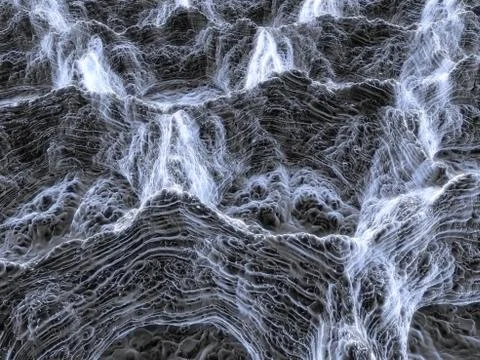 Macro nanostructures Stock Illustration