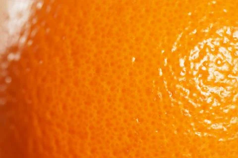 Macro of orange peel Stock Photos