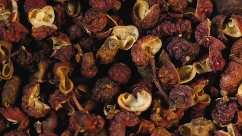 Macro of a pepper berries. Stock Footage 113175539