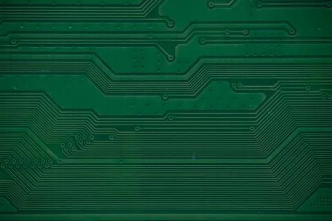 Macro photo of microcircuits close-up without inscriptions Stock Photos