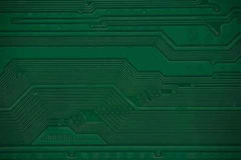 Macro photo of microcircuits close-up without inscriptions Stock Photos