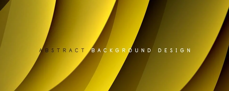 Macro photo of yellow pattern with triangle and circle design Stock Illustration