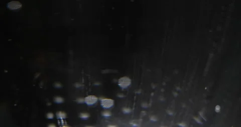 Macro photography of Small Bubbles Rising In a Glass of viscous Liquid. Stock Footage 121724625