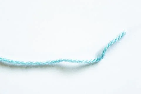 Macro of a piece of light blue colored wool Stock Photos