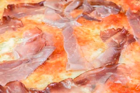 Macro pizza Stock Photos