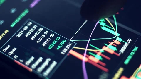 Macro plan.Hands touch on the smartphone screen for checking Stock Footage 208876010