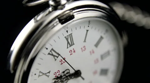 Macro Pocket Watch Stock Footage 56870153