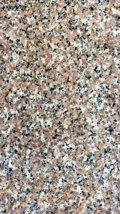 Macro Polished Pink Granite Slab Texture Video Frame Stock Footage 343322326