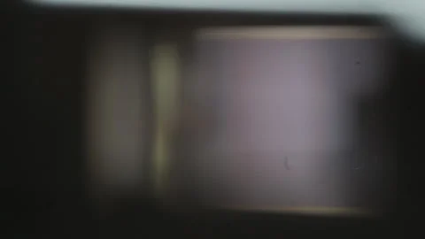 Macro Reveal: Shutter Speeds in Viewfinder on analog Camera Stock Footage 341898651