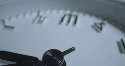Macro Reverse Clock, Rack Focus Stock Footage 138023306