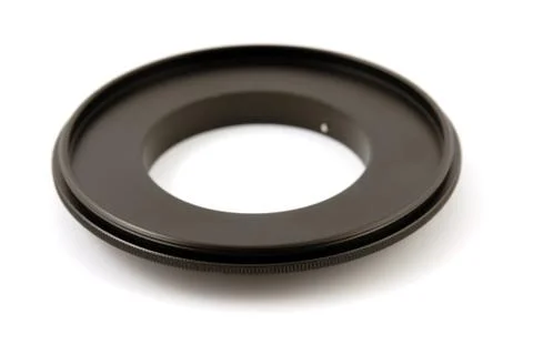 Macro reverse ring for dslr \ slr camera Stock Photos