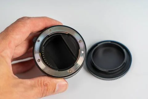 Macro rings designed for enhancing close-up photography experience Fotos de archivo