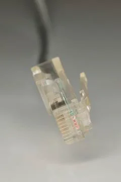 Macro  rj45 Stock Photos