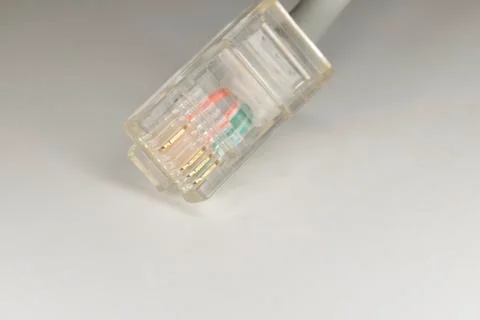 Macro  rj45 Stock Photos