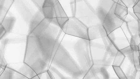 Macro, rotating close-up of foam look like unusual structural bubbles. Video stock 95744829