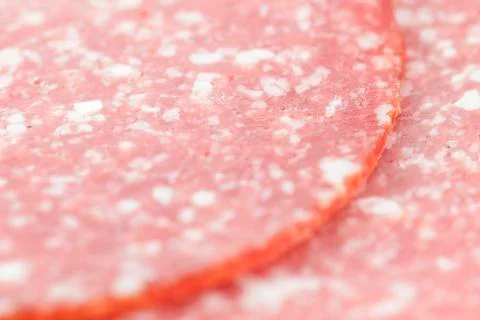 Macro salami 스톡 사진