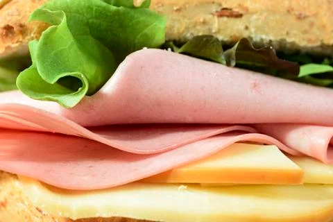 Macro sandwich Stock Photos