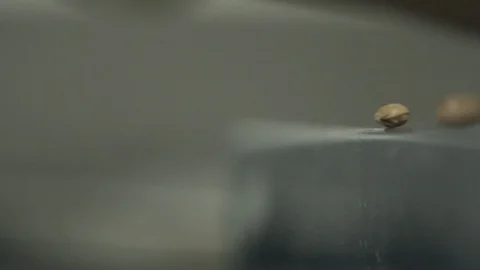 Macro Shoot of Beans being preparing for cooking 库存影片 129530862