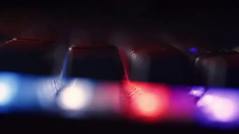 Macro shooting of the rgb keyboard with backlight. Focusing on the highlight Stock Footage 234792878