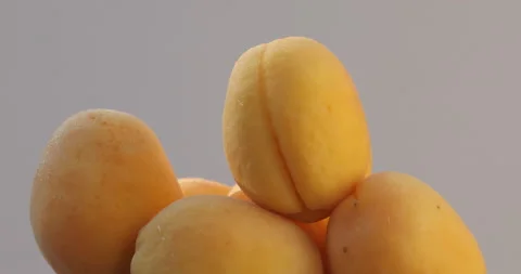 Macro shot of apricot. Stock-Footage 135632823