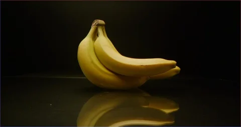 Macro shot of bananas Stock Footage 126261015