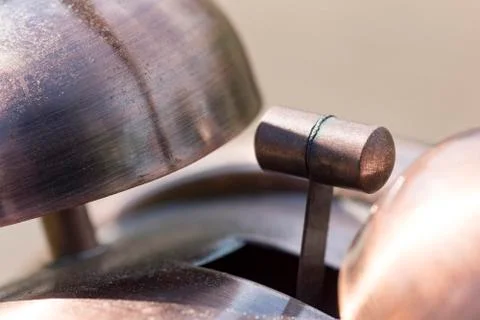Macro shot of a bell Stock Photos