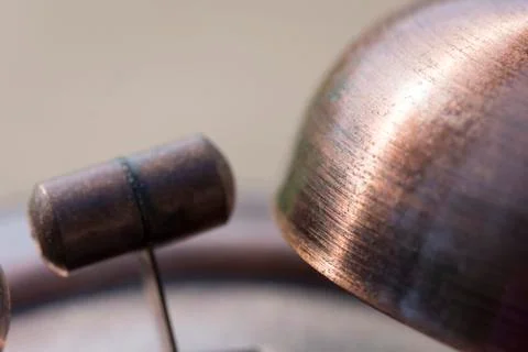 Macro shot of a bell Stock Photos