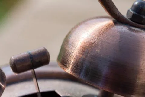 Macro shot of a bell Stock Photos