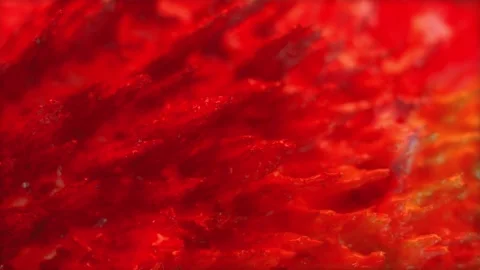 Macro Shot of Colored Magnetic Liquid Video stock 189870182