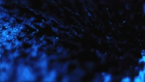 Macro Shot of Colored Magnetic Liquid Video stock 189870847
