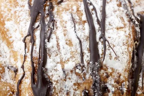 Macro shot of cookie Stock Photos