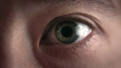 Macro shot of eye Stock Footage 74625317