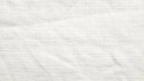 Macro shot features soft white linen fabric texture for sustainable packaging Stock Photos