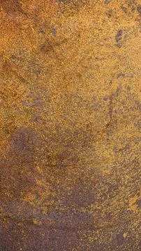 Macro shot of flat rusty metal surface with intense orange corrosion and roug Stock Photos