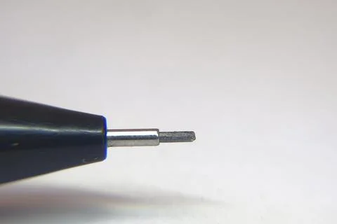 Macro shot of a mechanical pencil tip Stock Photos