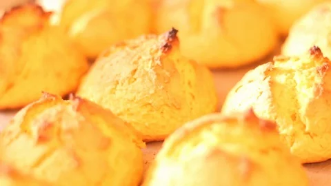 Macro shot of Mexican sweet bread Stock-Footage 130085090