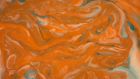 Macro shot of mixing multiple acrylic colors Stock Footage 113325850