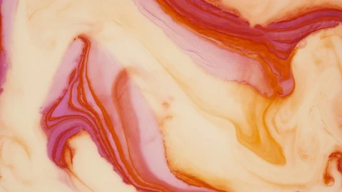 Macro shot of mixing multiple acrylic colors Stock Footage 113325866