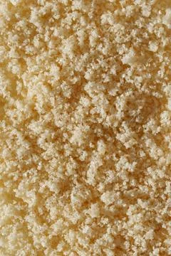 Macro shot of probiotic powder texture with micro organism supplement concept. Stock Photos