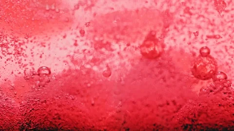 Dark Blood With Bubbles. Footage. Thick Blood With Bubbles Flows Slowly In  Dark. Foam Flows Slowly In Dark With Red Light Stock Photo, Picture and  Royalty Free Image. Image 175760914.