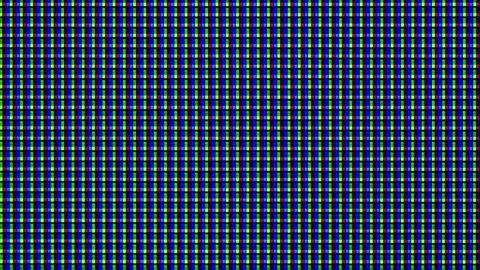 Macro Shot of RGB LCD Screen Pixels Stock Footage 345821807