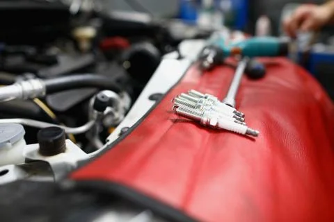 Macro shot of special instruments Foto stock