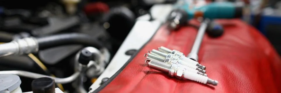 Macro shot of special instruments Foto stock