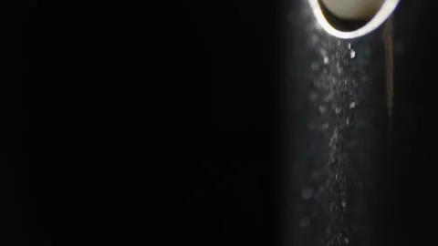 Macro shot of spray bottle in slow motion Stock Footage 194482910