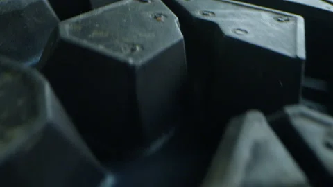 Macro Shot of Tire Spinning. Stock-Footage 209161491