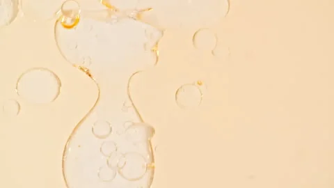 Macro Shot of Various Air Bubbles in Water Rising up on Light White Background Stock Footage 274148861