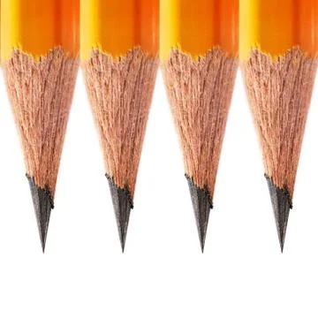 Macro simple pencil Stock Photos