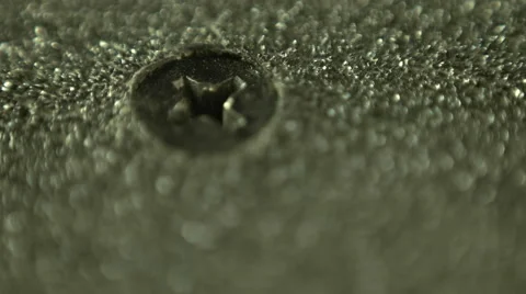 Macro Skateboard Hardware and Grip Tape. Stock Footage 58017533